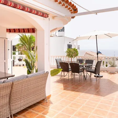 Enchanting Portocervo Heated Pool Sea View * Costa Adeje (Tenerife)